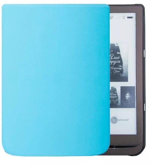 Pouzdro na čtečku knih Durable Lock PB740-01 - Pouzdro pro Pocketbook 740/741 InkPad 3 - světle modré