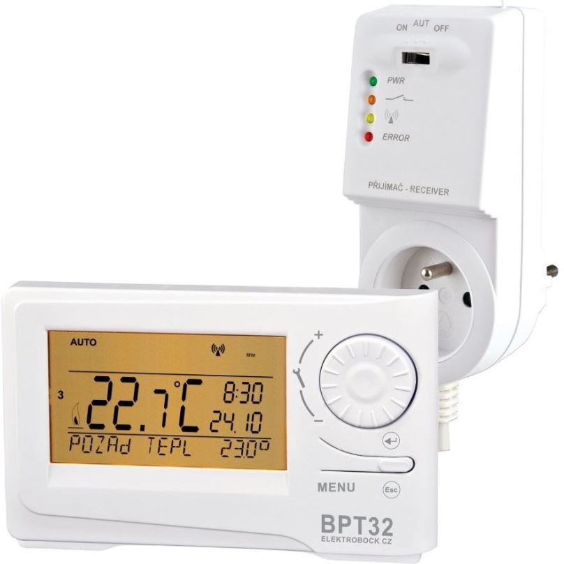 Chytrý termostat Elektrobock BT 32