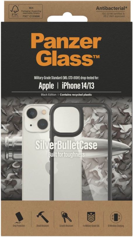 Kryt na mobil PanzerGlass SilverBulletCase Apple iPhone 14