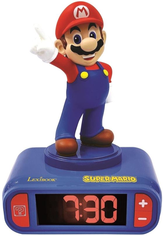 Budík Lexibook Super Mario Budík se zvukovými efekty