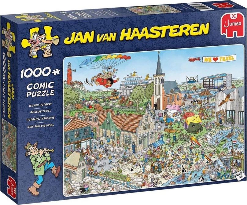 Puzzle Jumbo Puzzle Let nad ostrovem 1000 dílků