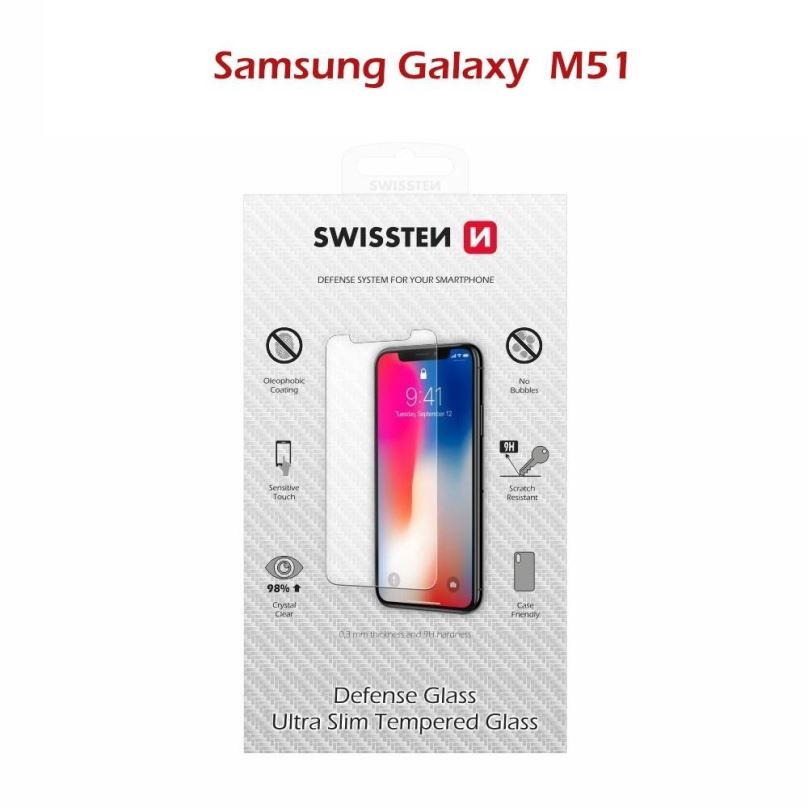 Ochranné sklo Swissten pro Samsung Galaxy M51