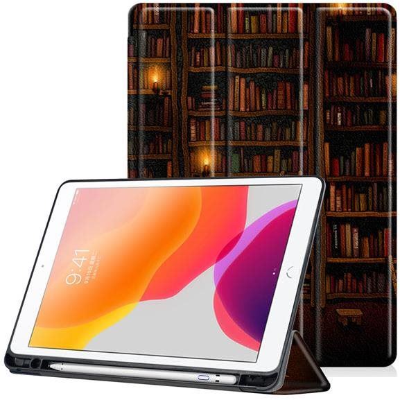 Pouzdro na tablet B-SAFE Stand 3493 pro Apple iPad 10.2" a iPad Air 10.5", Library