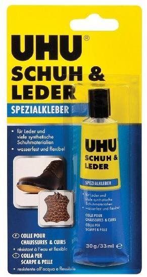 Lepidlo UHU Schuh und leder 33 ml/30 g - lepidlo na kůži, obuv