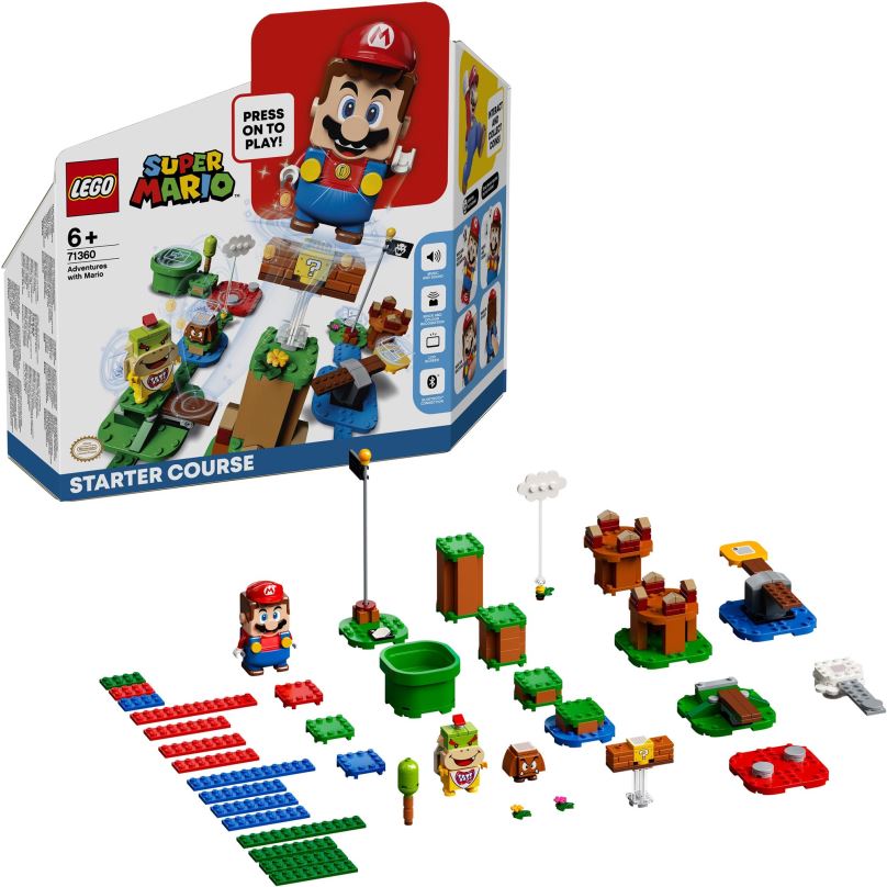 LEGO stavebnice LEGO® Super Mario™ 71360 Dobrodružství s Mariem – startovací set