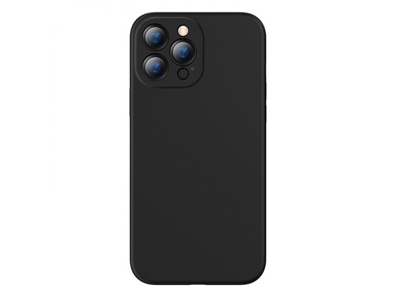 Baseus pouzdro pro iPhone 13 Pro Max Liquid Gel černá