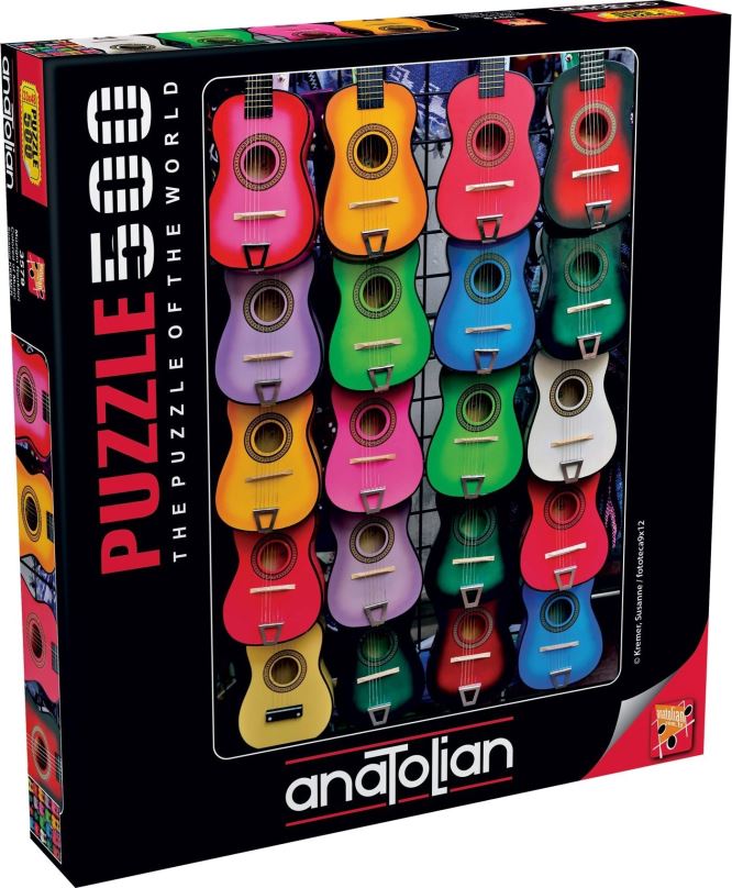 Puzzle Anatolian Puzzle Barvy hudby 500 dílků