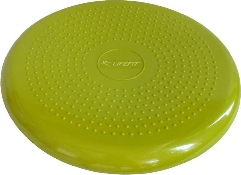 Balanční polštářek Lifefit Balance cushion 33cm, světle zelený