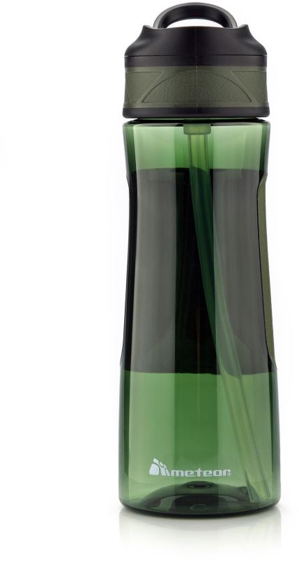Láhev na pití Sportovní láhev na vodu Meteor, zelená 670 ml
