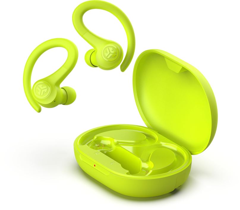 Bezdrátová sluchátka JLAB Go Air Sport True Wireless Headphones Neon Yellow