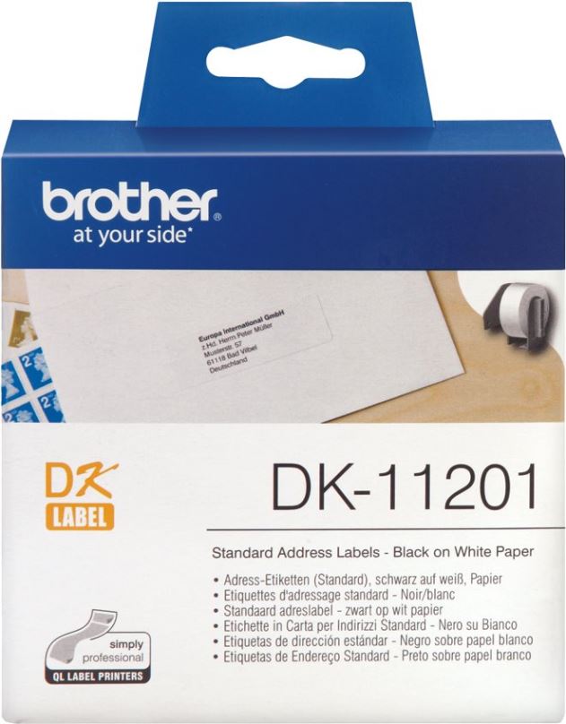 Papírové štítky Brother DK-11201