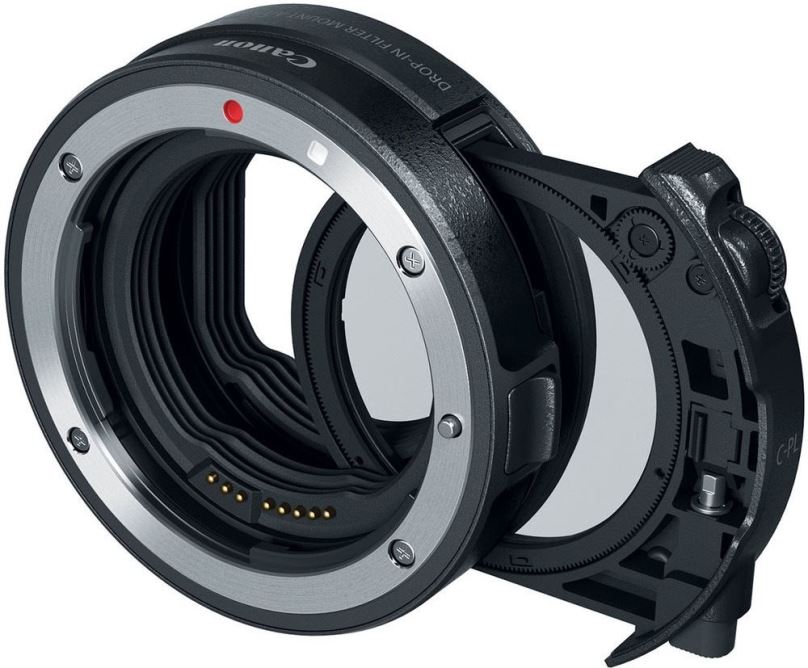 Redukce Canon mount adapter EF-EOS R s polarizačním filtrem