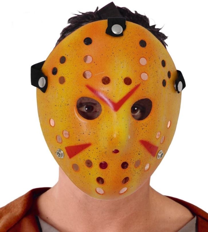 Karnevalová maska Maska Horor Jason - Bloody Murder -Friday The 13th - Pátek 13. - Halloween