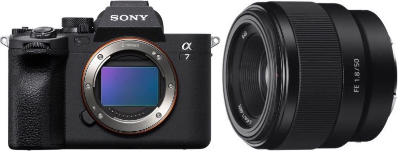 Digitální fotoaparát Sony Alpha A7 IV + FE 50mm f/1.8