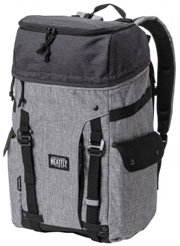 Městský batoh Meatfly Scintilla 2 Backpack Ht. Charcoal/Ht. Grey/Black