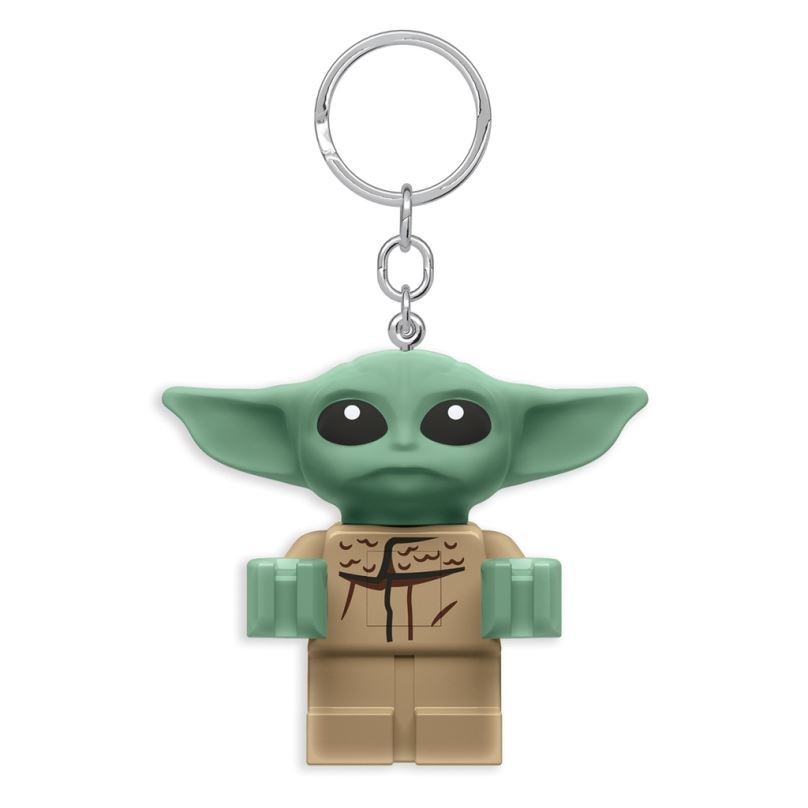 Svítící klíčenka LEGO Star Wars - Baby Yoda, doporučený věk od 5 let