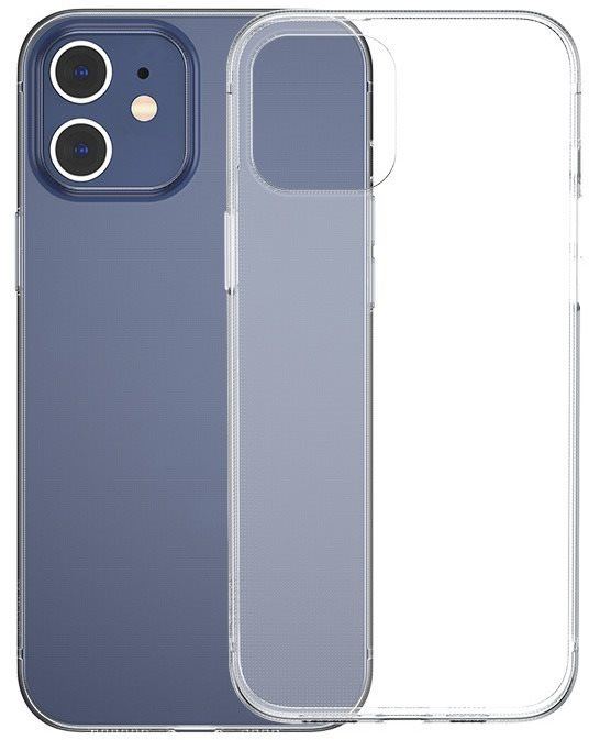 Kryt na mobil Baseus Simple Case pro Apple iPhone 12 Mini 5.4" Transparent