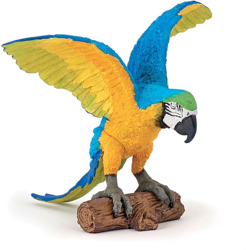 Figurka PAPO Papoušek Ara modrý