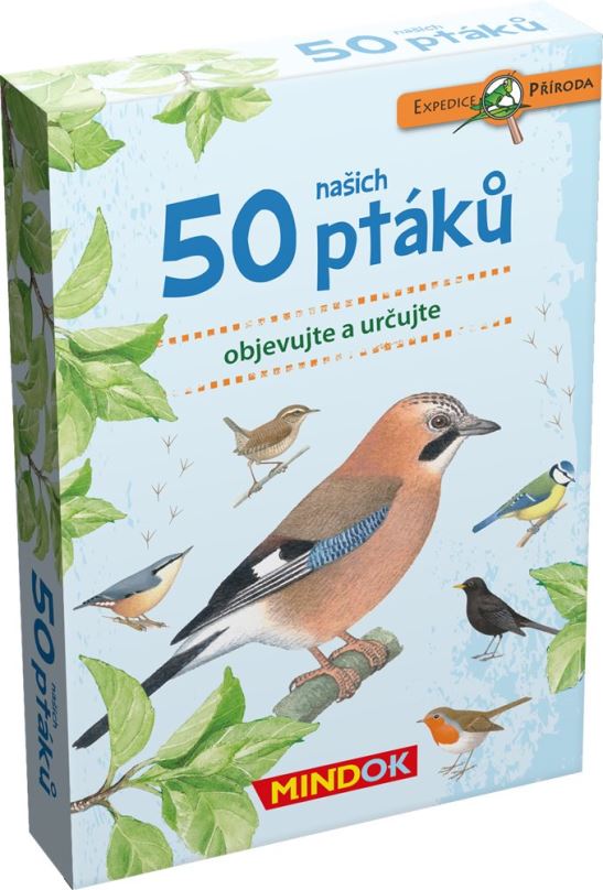Společenská hra Expedice příroda: 50 ptáků