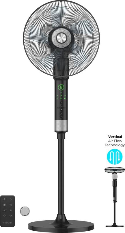 Ventilátor Home EF16910 16", černý