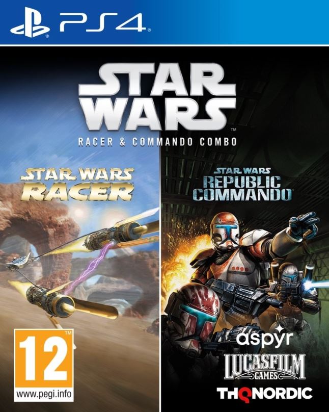 Hra na konzoli Star Wars Racer and Commando Combo - PS4