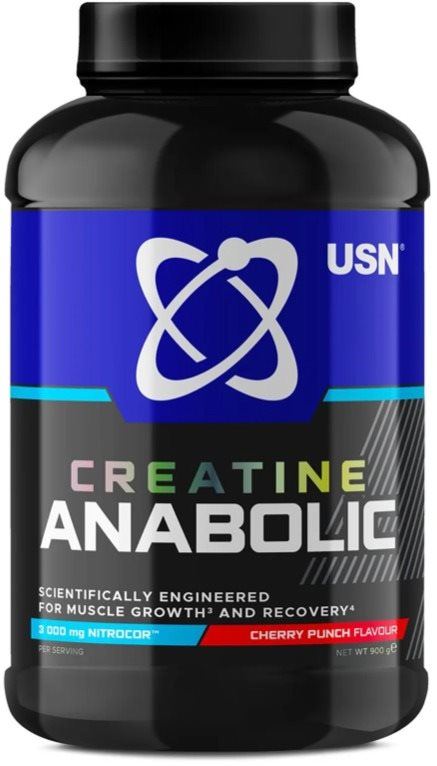 Kreatin USN Creatine Anabolic 900g, třešeň