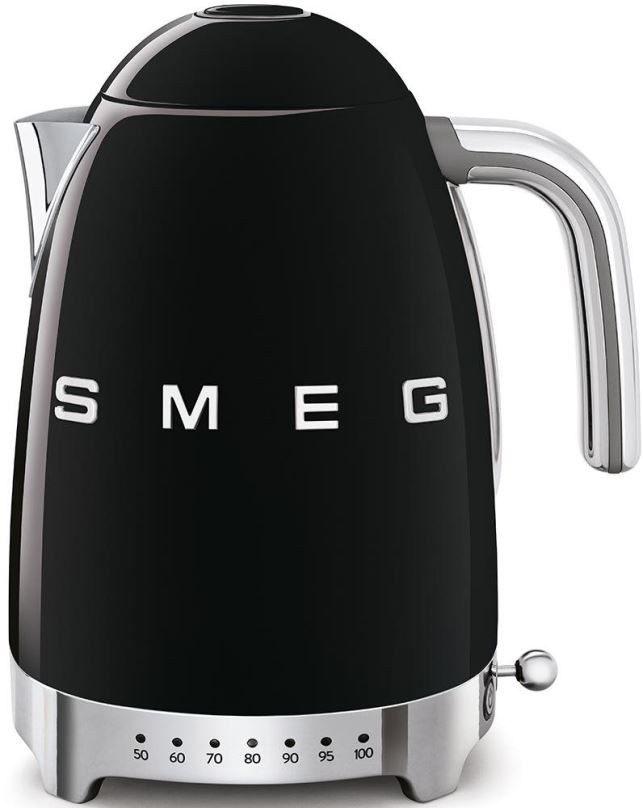 Rychlovarná konvice SMEG 50's Retro Style 1,7l LED indikátor černá