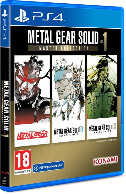 Hra na konzoli Metal Gear Solid Master Collection Volume 1 - PS4