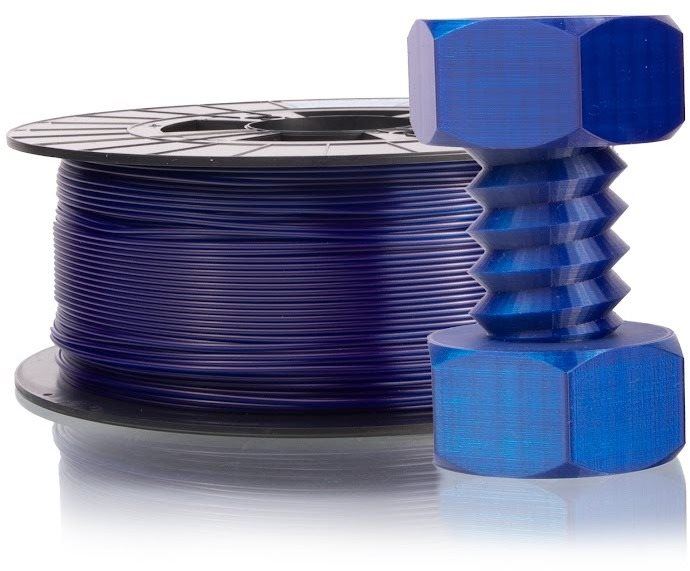 Filament Filament PM 1.75mm PETG 1kg transparentní modrá