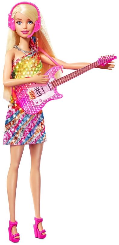 Barbie Malibu Zpěvačka se zvuky, Mattel GYJ23