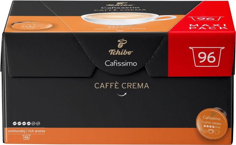 Kávové kapsle Tchibo Cafissimo Caffé Créma Rich Aroma 96ks