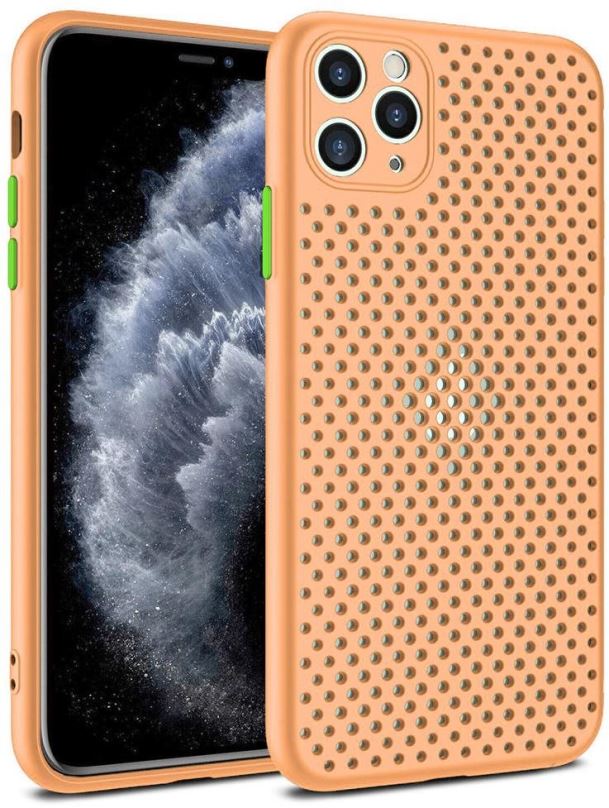 Kryt na mobil Tel Protect Breath kryt pro iPhone 12/ iPhone 12 Pro rosegold