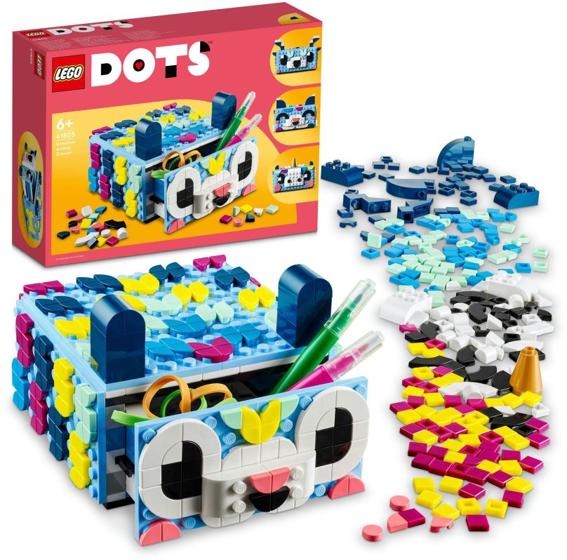 LEGO stavebnice LEGO® DOTS 41805 Kreativní zvířecí šuplík