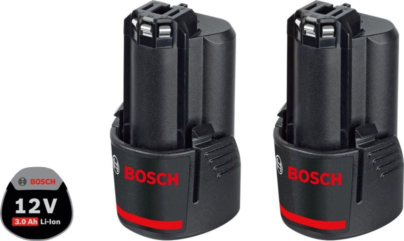 Nabíjecí baterie pro aku nářadí Bosch 2x GBA 12V 3,0Ah 1.600.A00.X7D