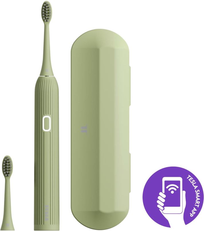 Elektrický zubní kartáček Tesla Smart Toothbrush Sonic TB200 Deluxe Green