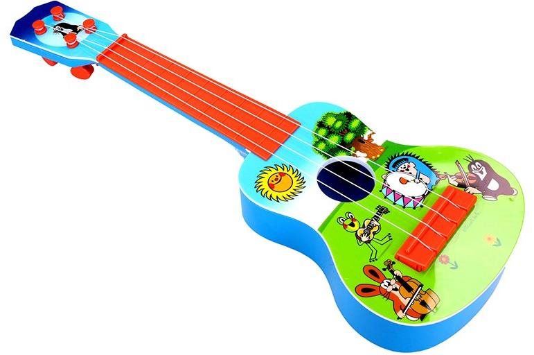 Hudební hračka Mikro-trading Krtečkova kytara 40 cm