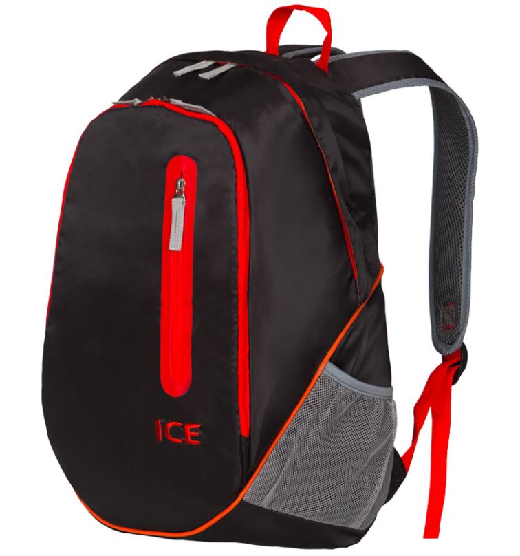 Batoh ICE 7562 - černá/oranžová
