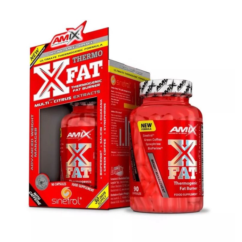 Spalovač tuků Amix XFat Thermogenic Fat Burner - 90 kapslí
