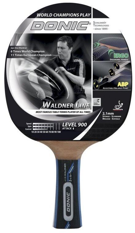 Pálka na stolní tenis Donic Waldner 900, Konkávní (FL)