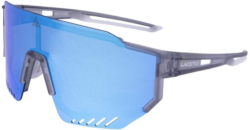 Cyklistické brýle LACETO Ren Polar grey - blue – Polarizační