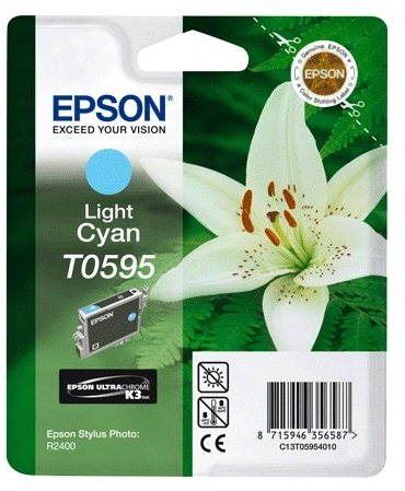 Cartridge Epson T0595 světlá azurová