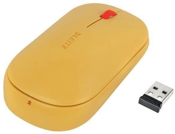 Myš LEITZ Cosy Wireless Mouse, žlutá