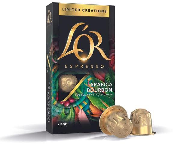Kávové kapsle L'OR Espresso Limited Creation 10 kapslí pro Nespresso®* kávovary Rwanda