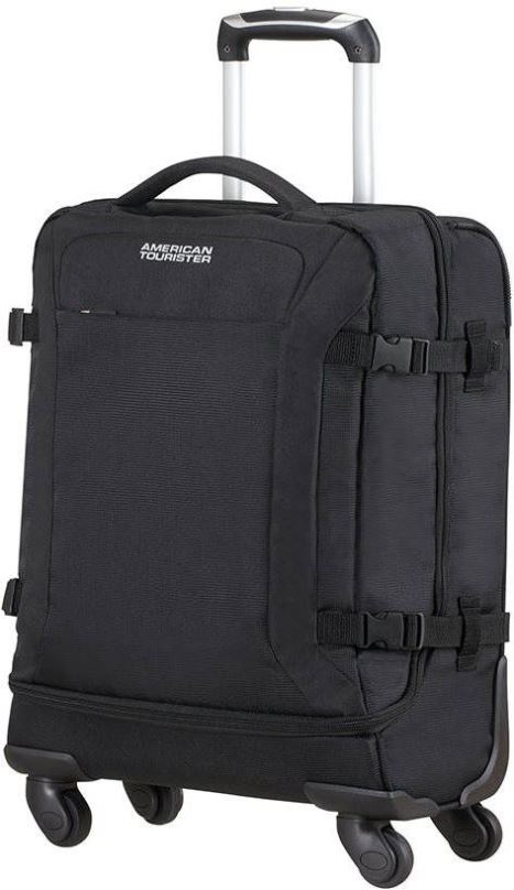 Cestovní kufr American Tourister Road Quest Spinner Duffle 55 Solid Black
