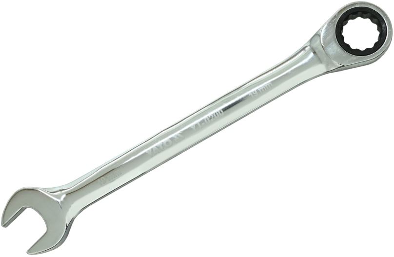 Očkoplochý klíč Yato Klíč očkoplochý ráčnový 19 mm
