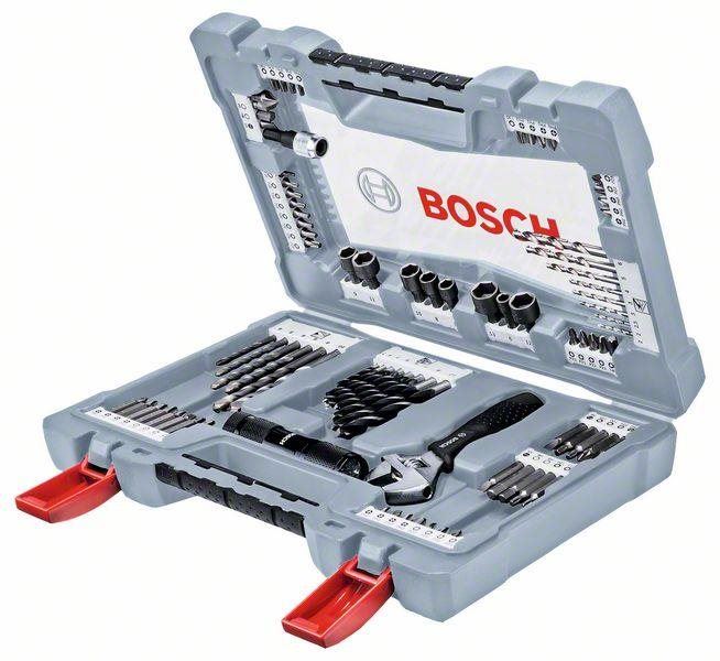 Sada bitů Bosch 91dílná sada vrtacích a šroubovacích bitů Premium X-Line 2.608.P00.235