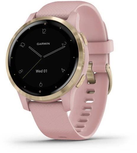 Chytré hodinky Garmin Vívoactive 4S LightGold Pink