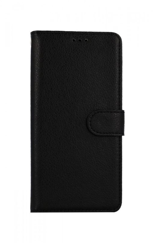 Pouzdro na mobil TopQ Samsung A02s knížkové černé s přezkou 56503