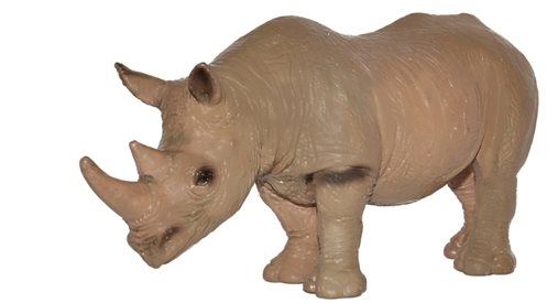 D - Figurka Nosorožec africký 13 cm