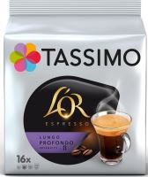 Kávové kapsle TASSIMO kapsle L'OR Profondo Lungo 16 nápojů